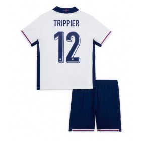 England Kieran Trippier #12 Hjemme skjorte til barn EM 2024 Kortermet (+ korte bukser)